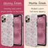Custom Initials French Toile De Jouy iPhone Case V1